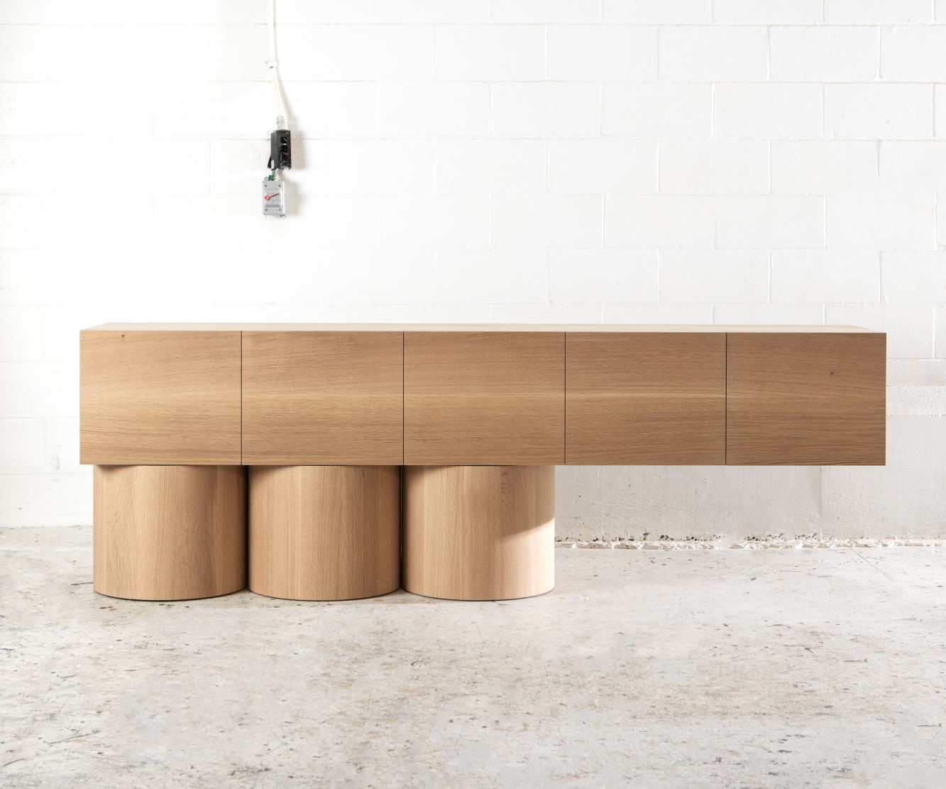 Wood Console Table